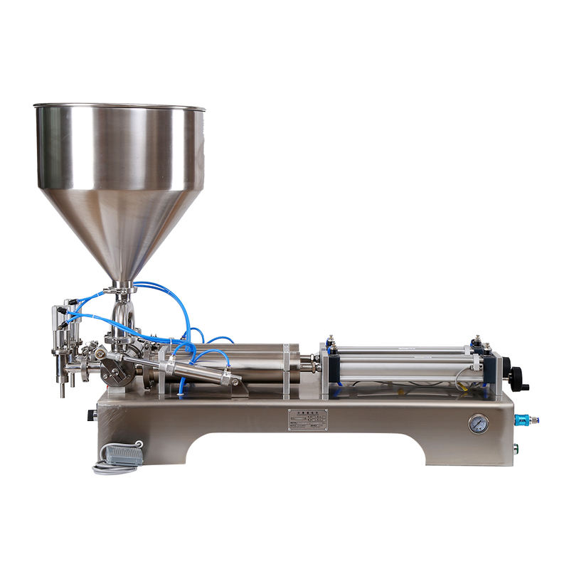 Double Nozzles Paste Filling Machine For Shampoo Beverage